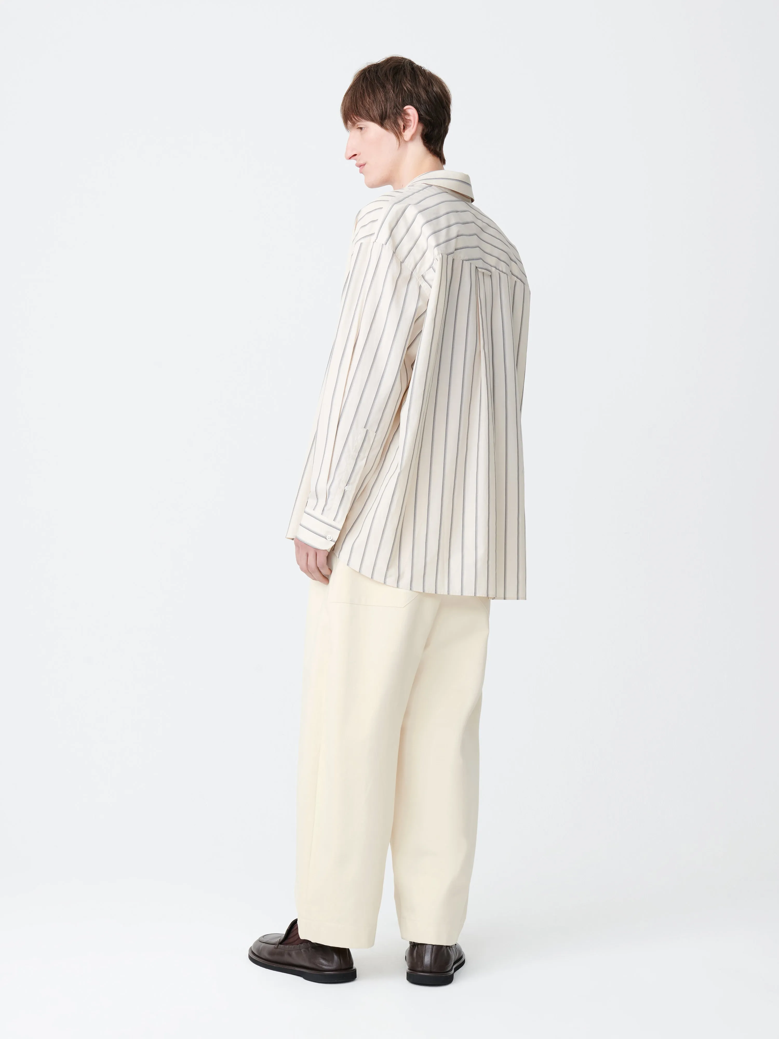 Loche Shirt in Plaster Stripe