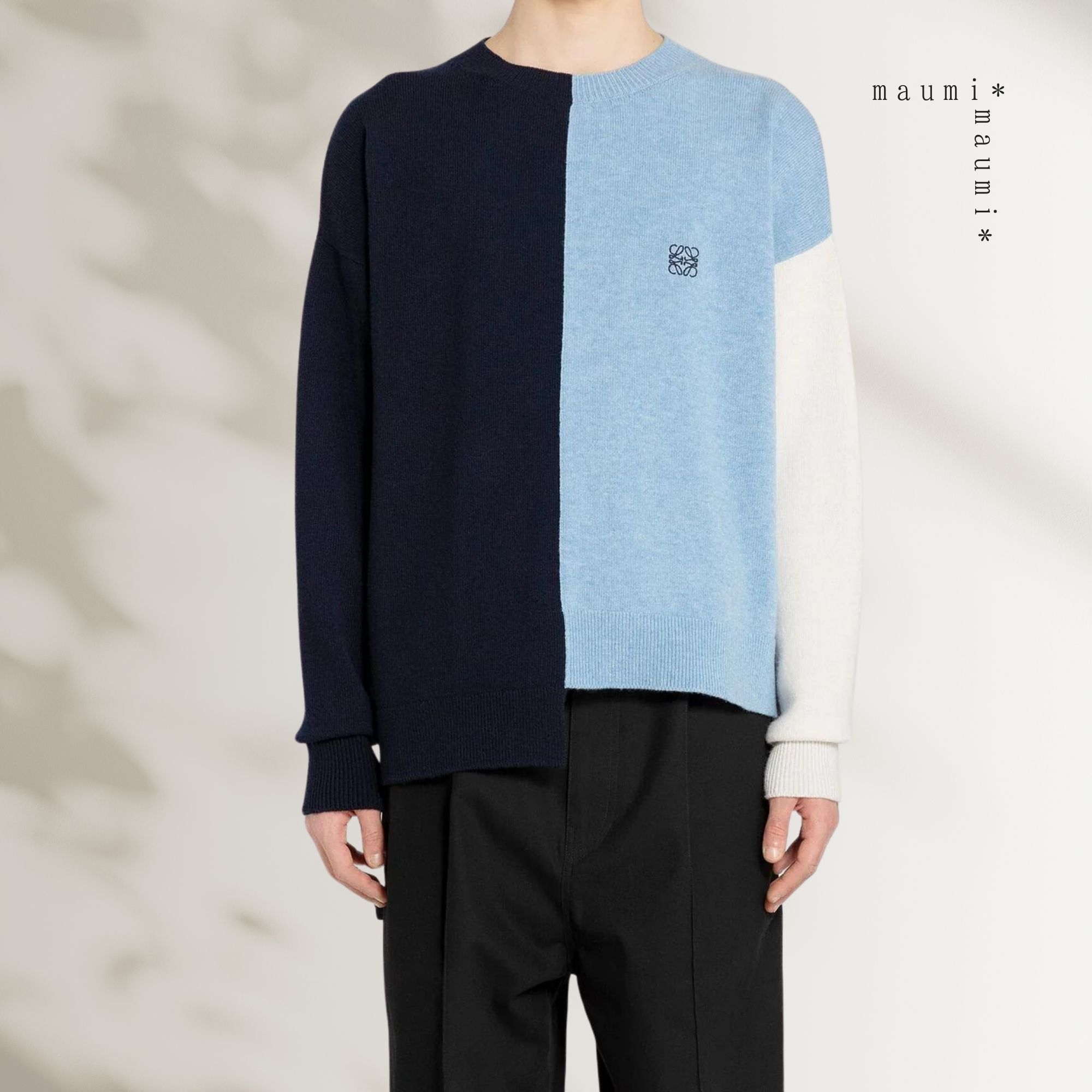 LOEWE  |Asymmetric sweater in wool