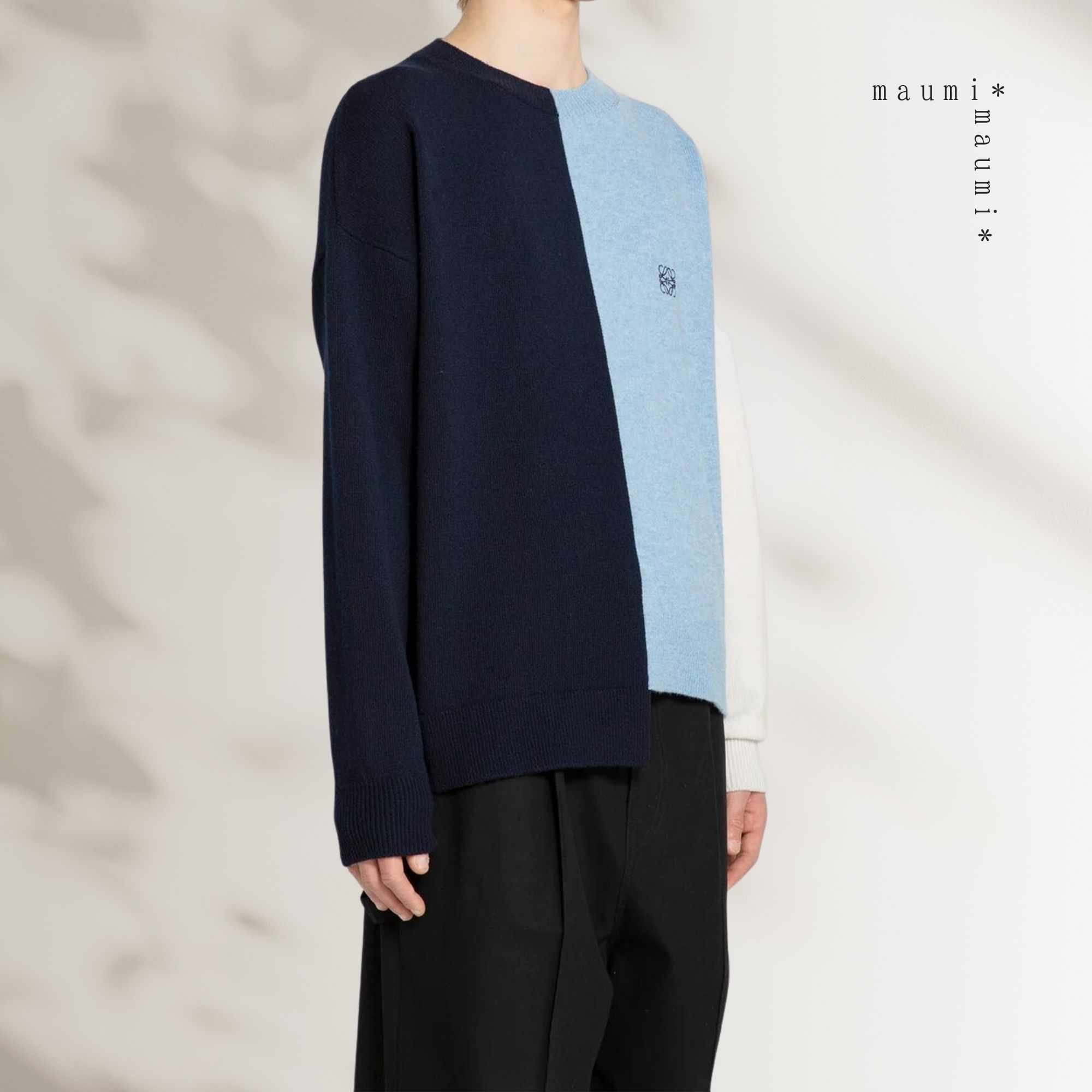 LOEWE  |Asymmetric sweater in wool