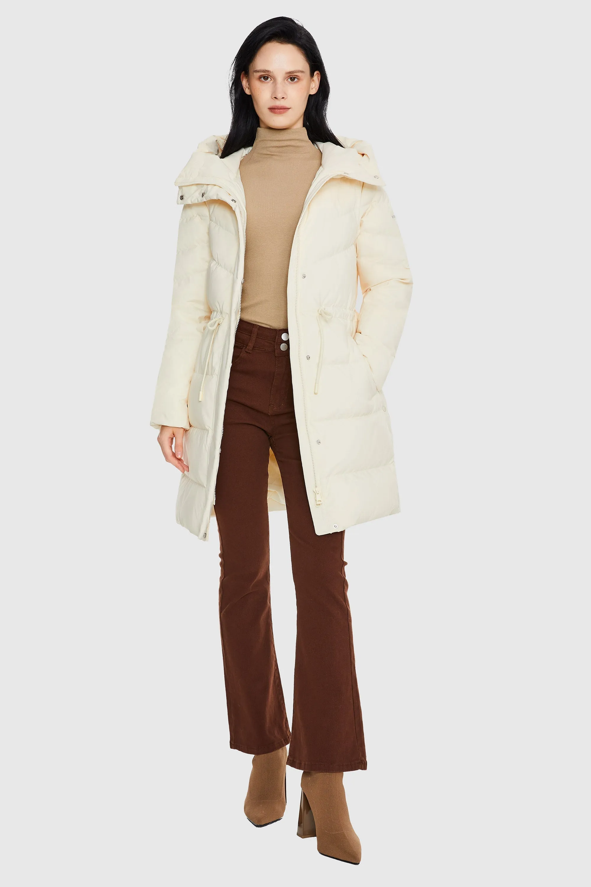 Long Winter Puffer Down Coat