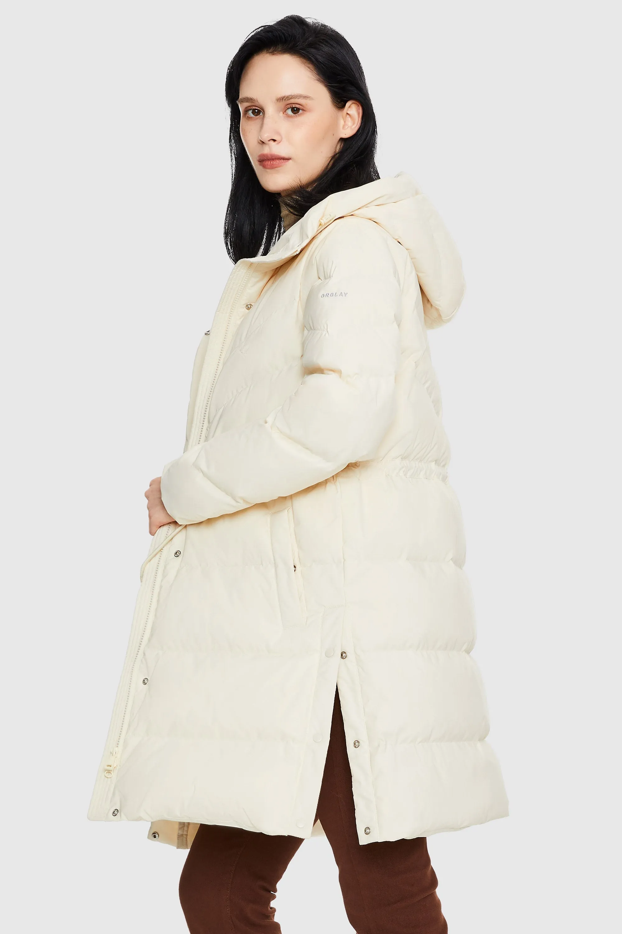 Long Winter Puffer Down Coat