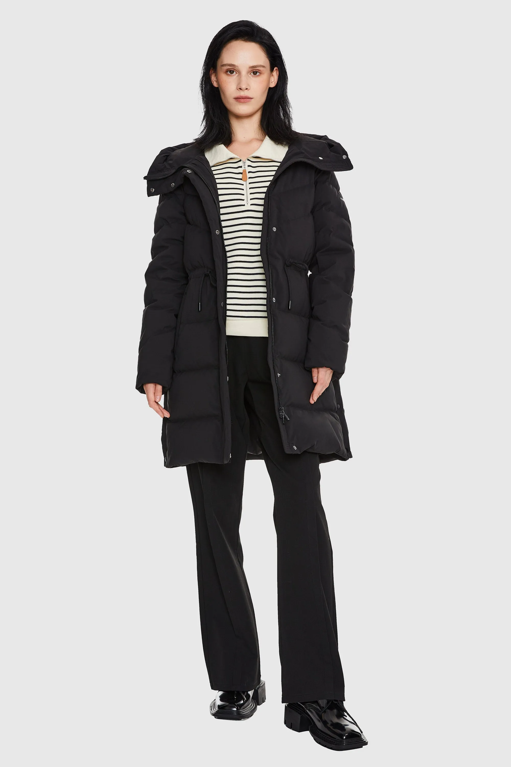 Long Winter Puffer Down Coat