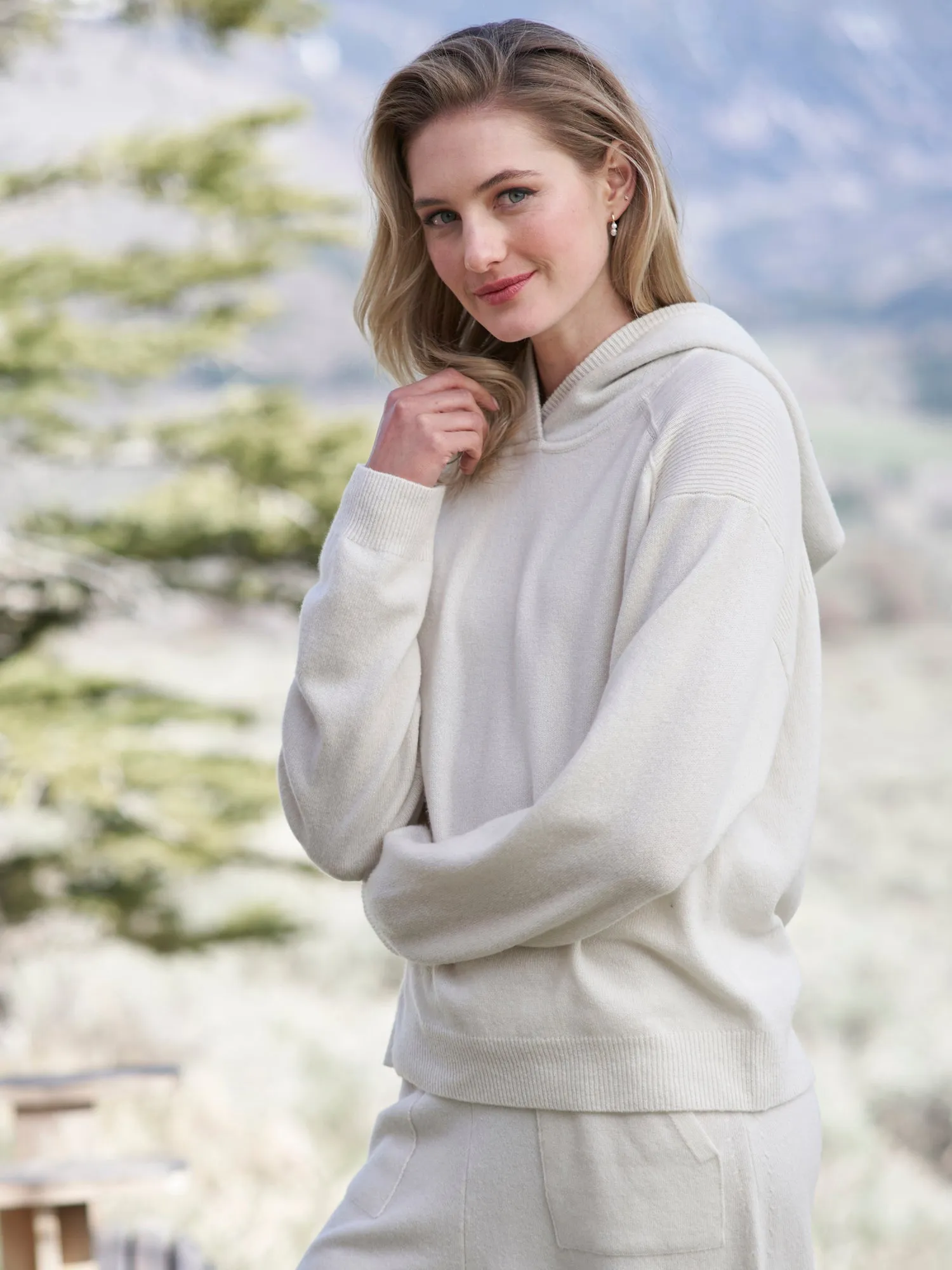 Lotte Hoodie Cashmere Jogger Set