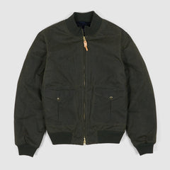 Manifattura Ceccarelli Waxed Bomber Jacket