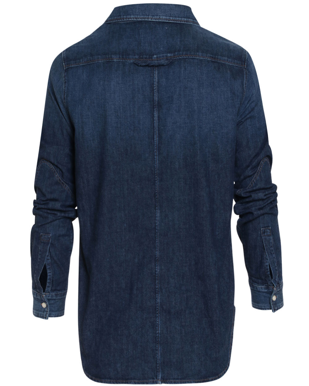 Matchbook Indigo Cotton Cairo Overshirt