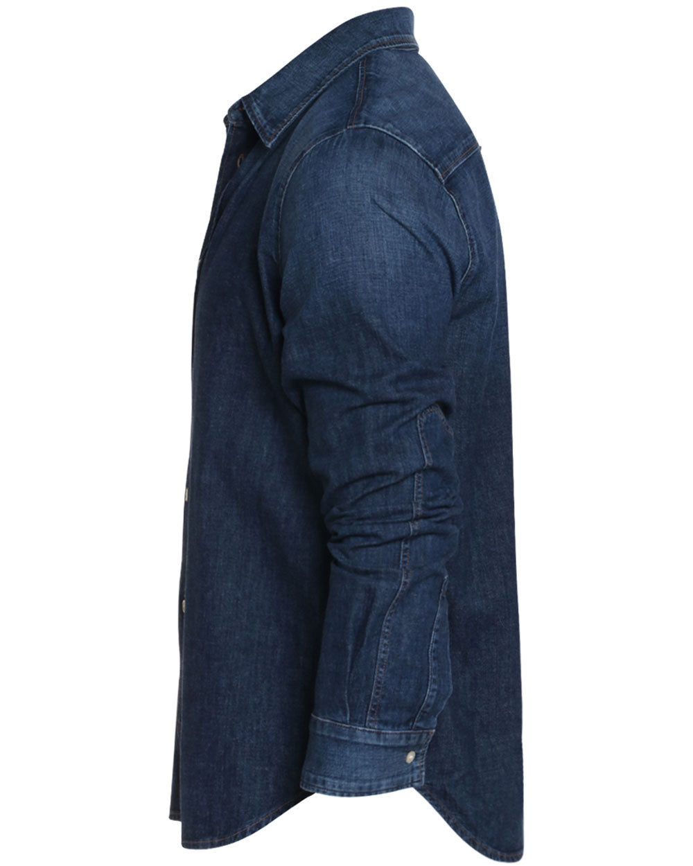 Matchbook Indigo Cotton Cairo Overshirt