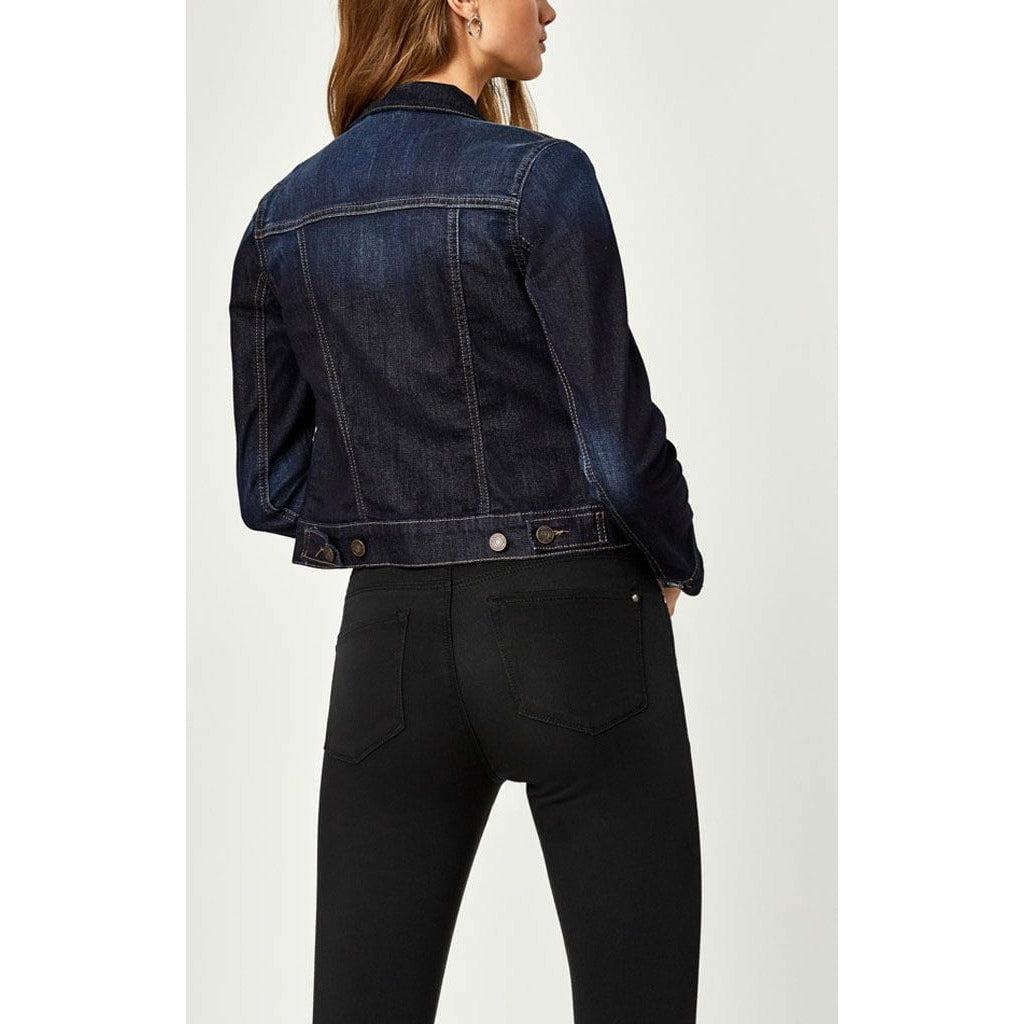 Mavi Samantha Jean Jacket In Dark Nolita