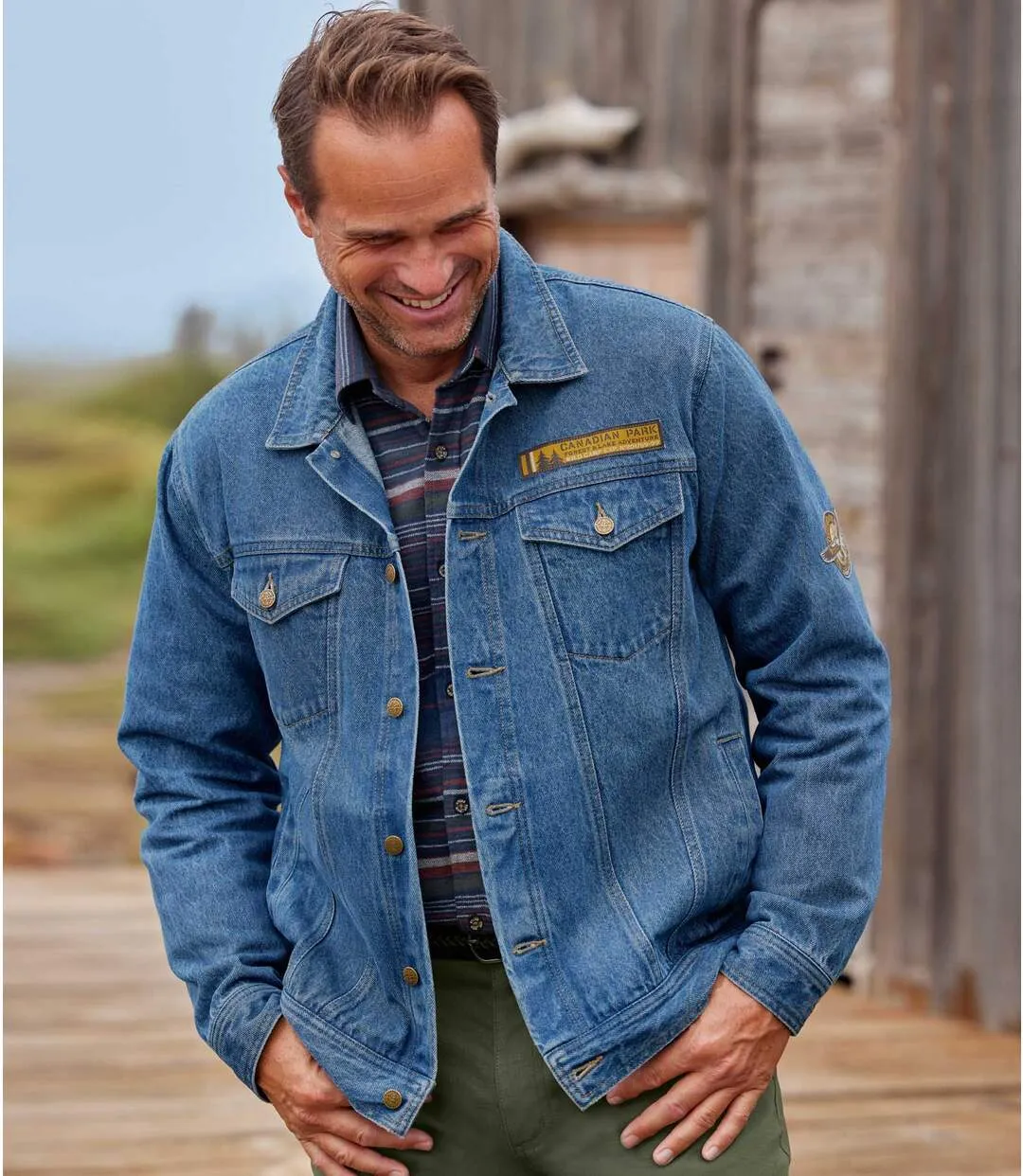 Men's Blue Denim Jacket 