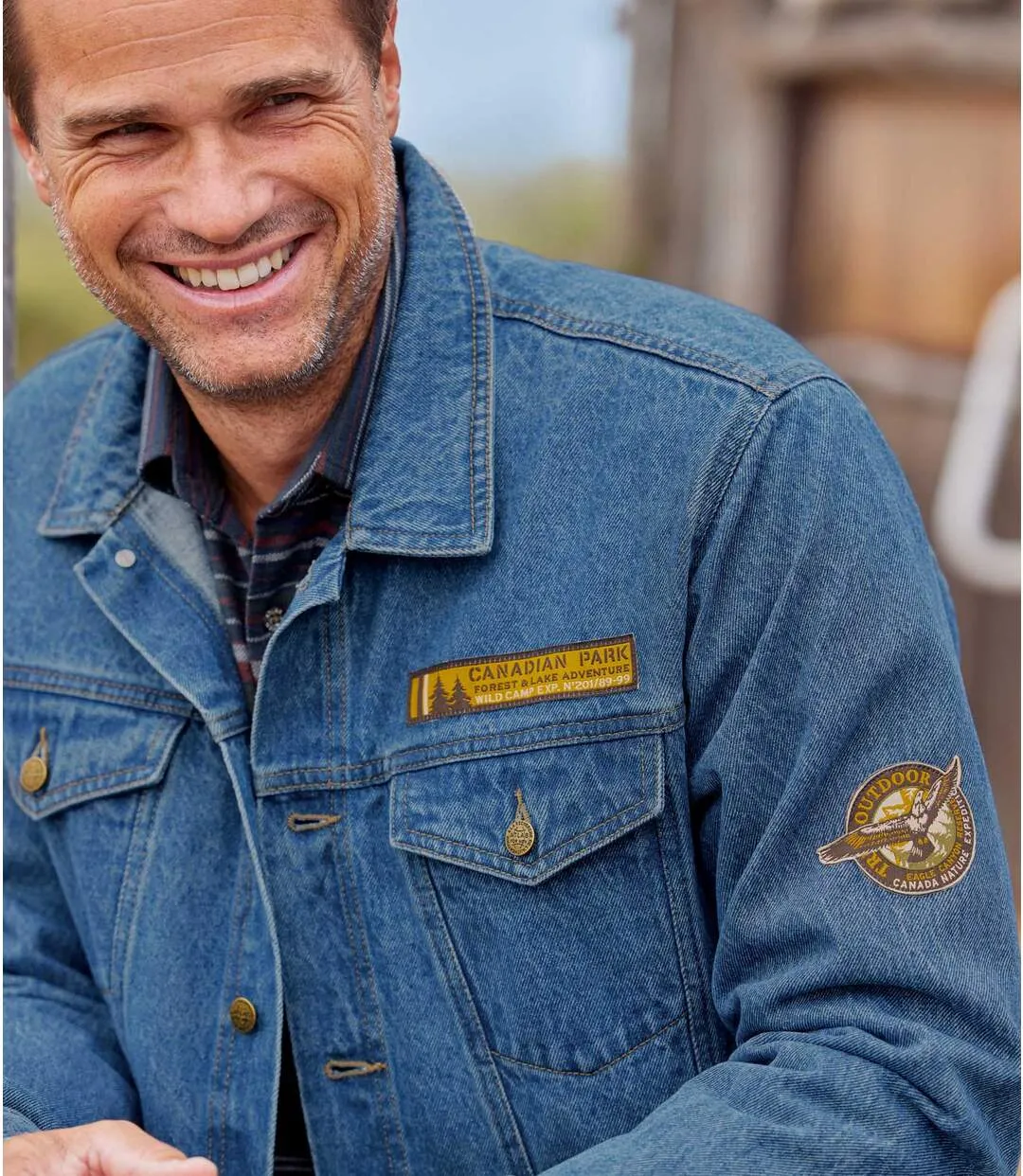 Men's Blue Denim Jacket 