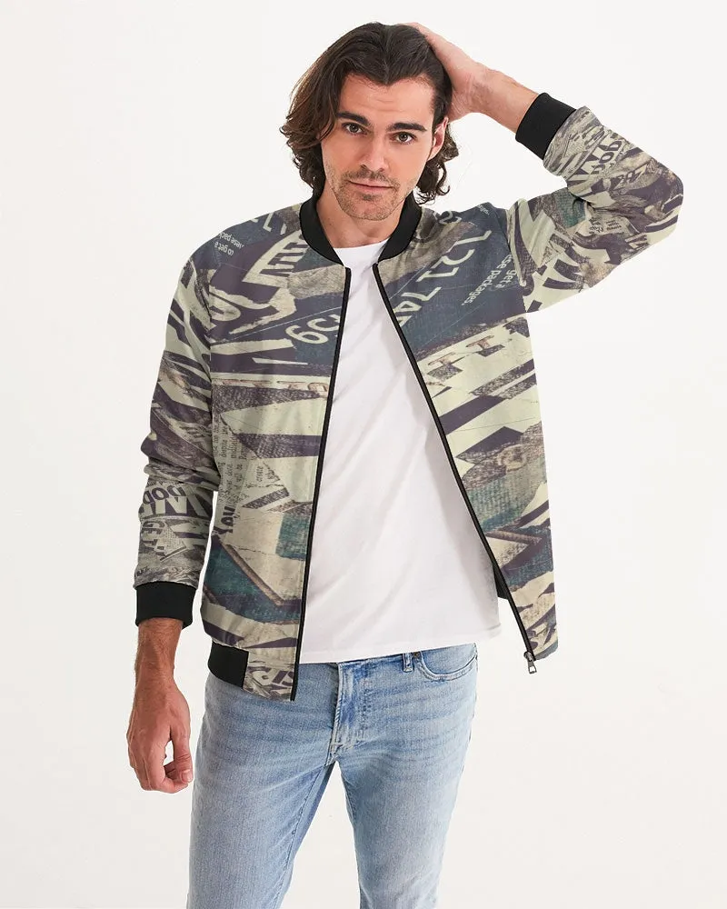 Men's Bomber Jacket letters