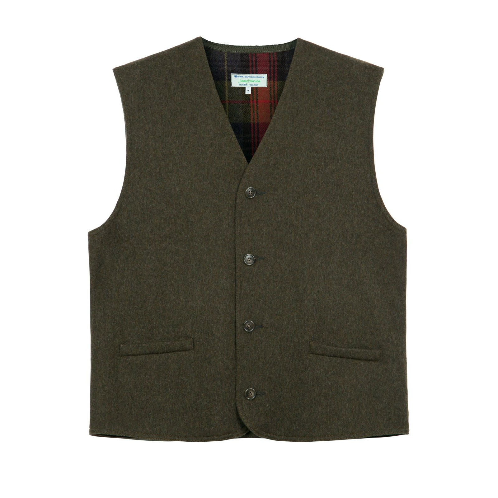 Men's Pure Wool Unstructured Vest [2 Colors]