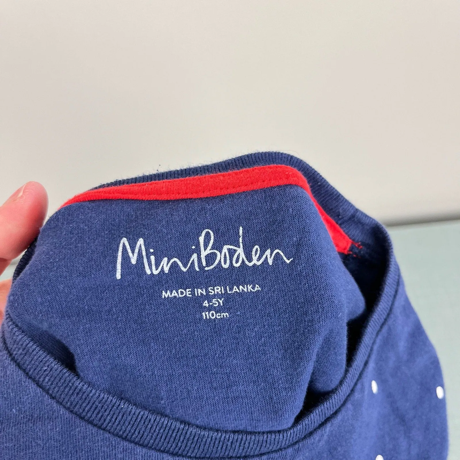 Mini Boden Lift-the-flap Arctic T-shirt Starboard Blue Snow Plough 4-5