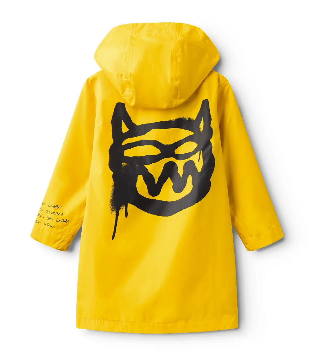 mischief cat rain coat