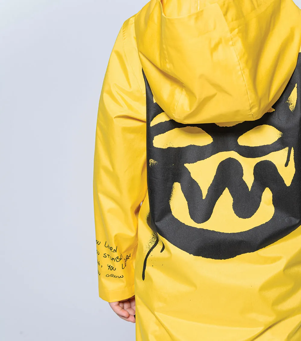 mischief cat rain coat