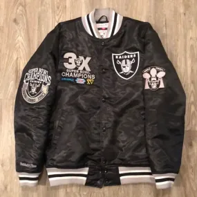 Mitchell And Ness Raiders Jacket - William Jacket