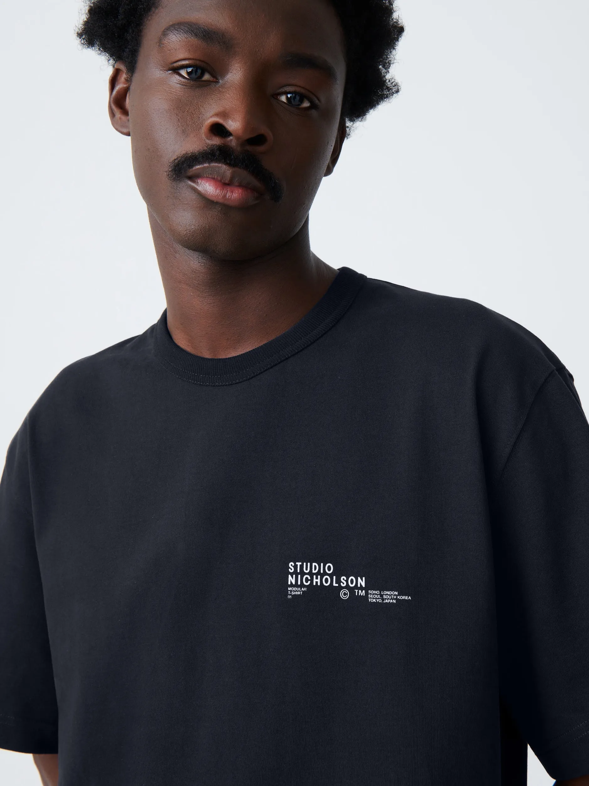 Module T-Shirt in Darkest Navy