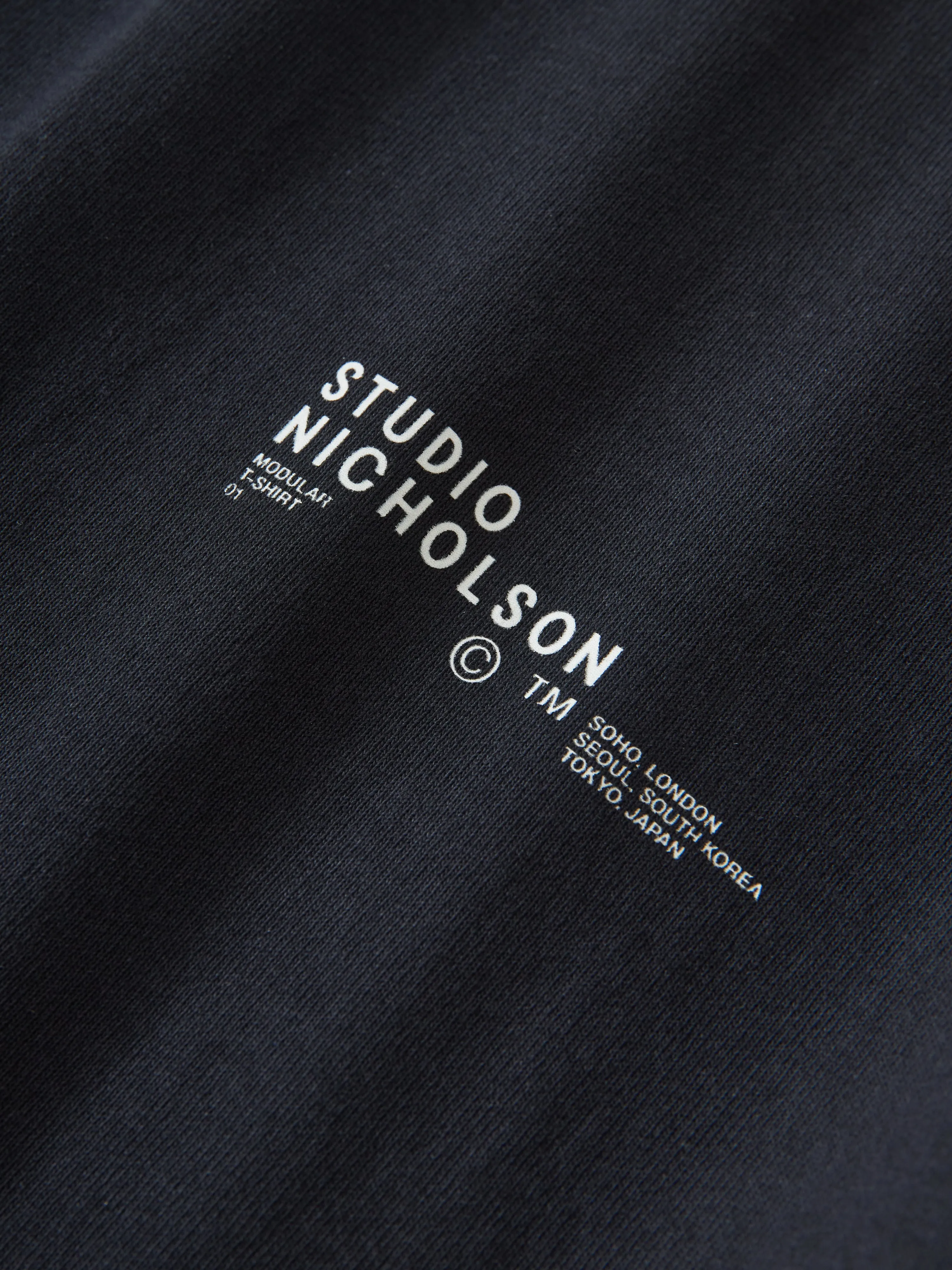 Module T-Shirt in Darkest Navy