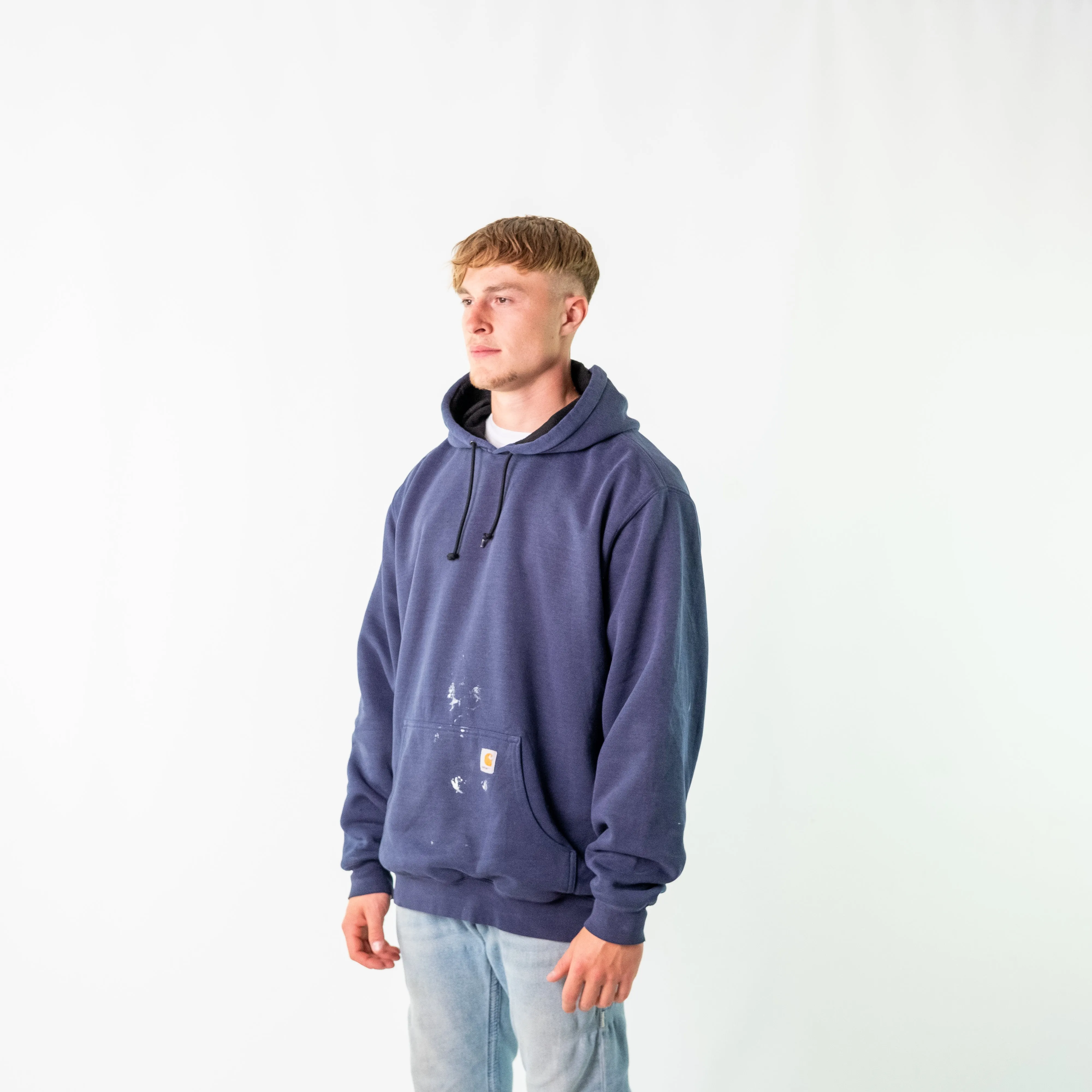 Navy Blue 90s Carhartt XXXL Hoodie (XXL)