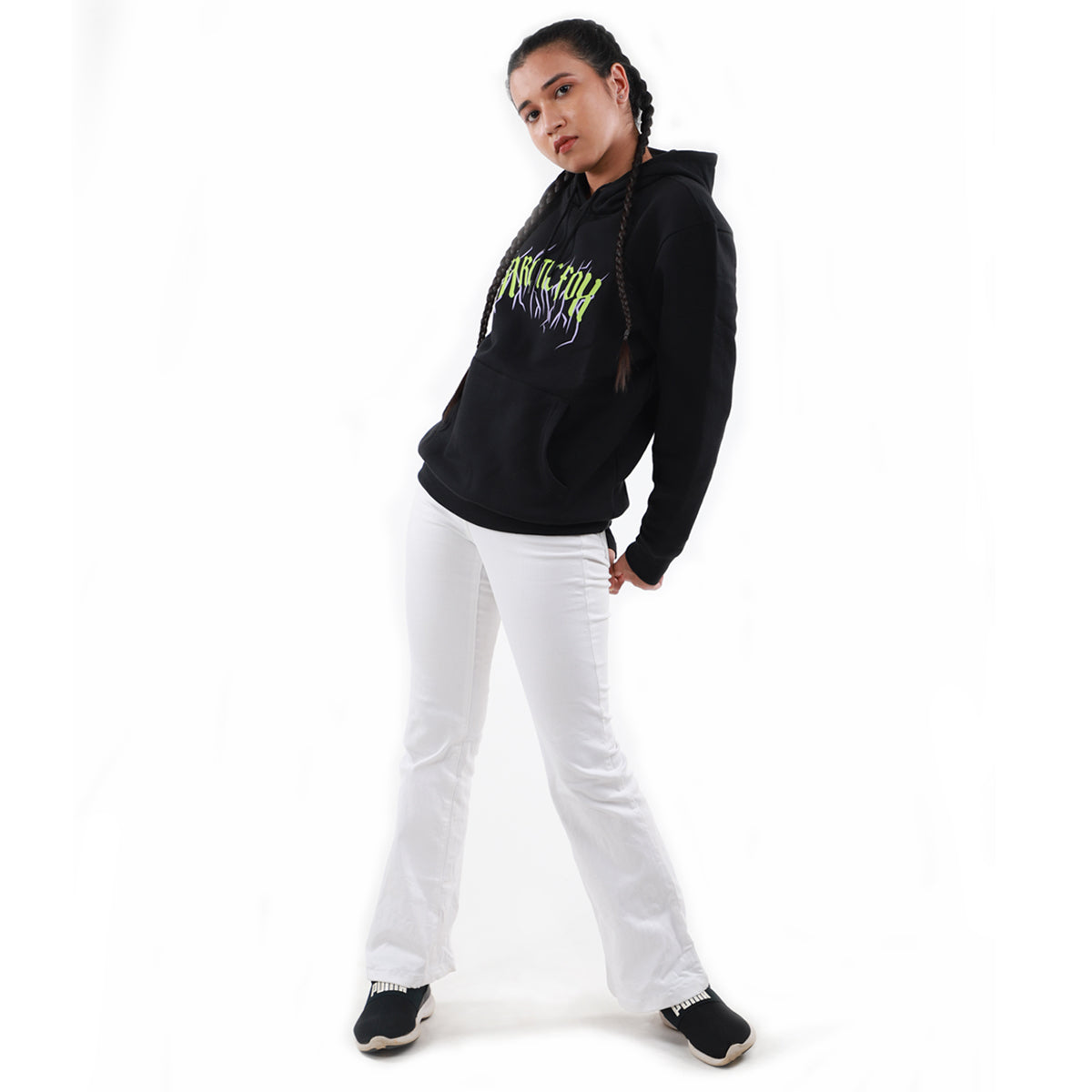 New Arctic Fox Unisex Sharp Green Hoodies (sweatshirts)