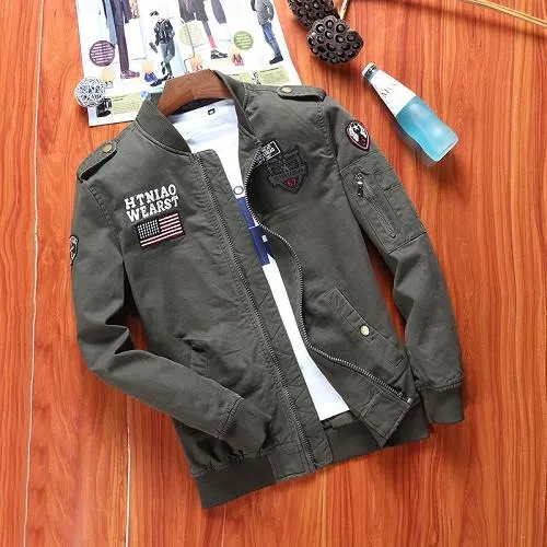 New Military Style Air Force Jackets (3 Colors)