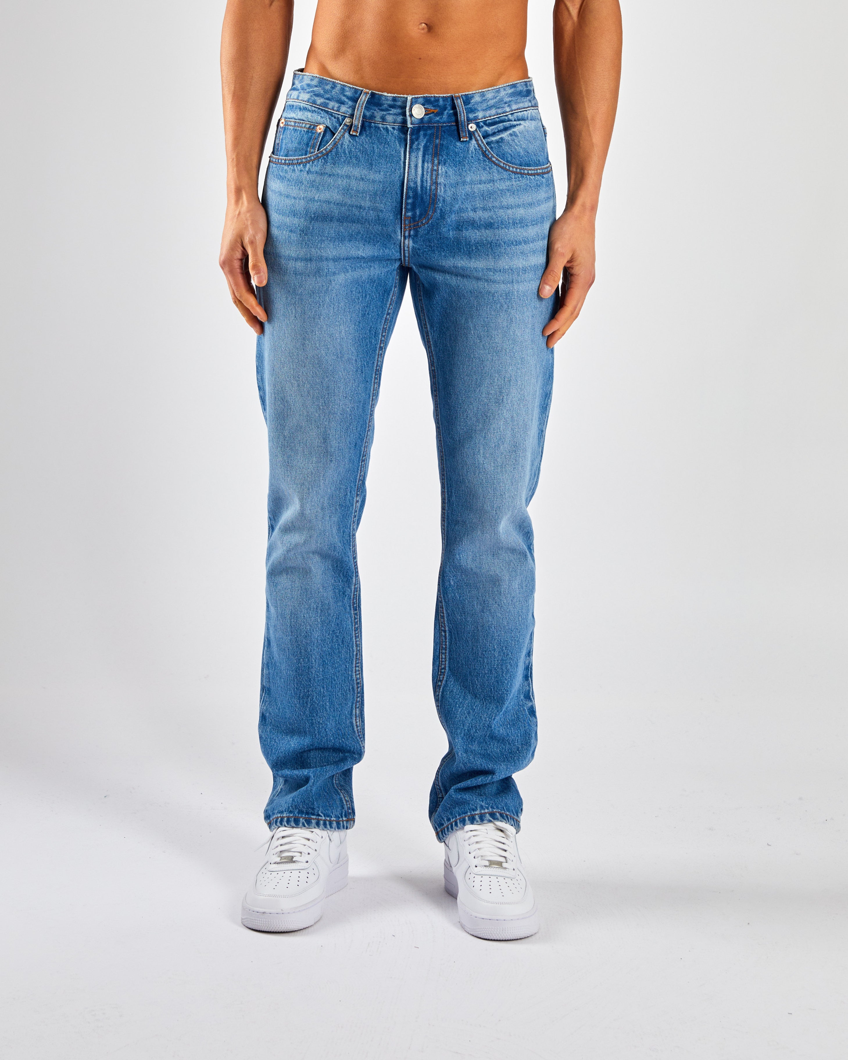 Nikolai Classic Bootcut Blue Weft