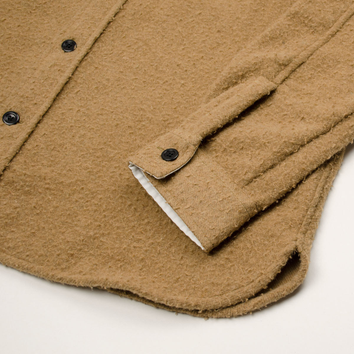 Norse Projects - Silas Textured Cotton Wool Overshirt - Camel