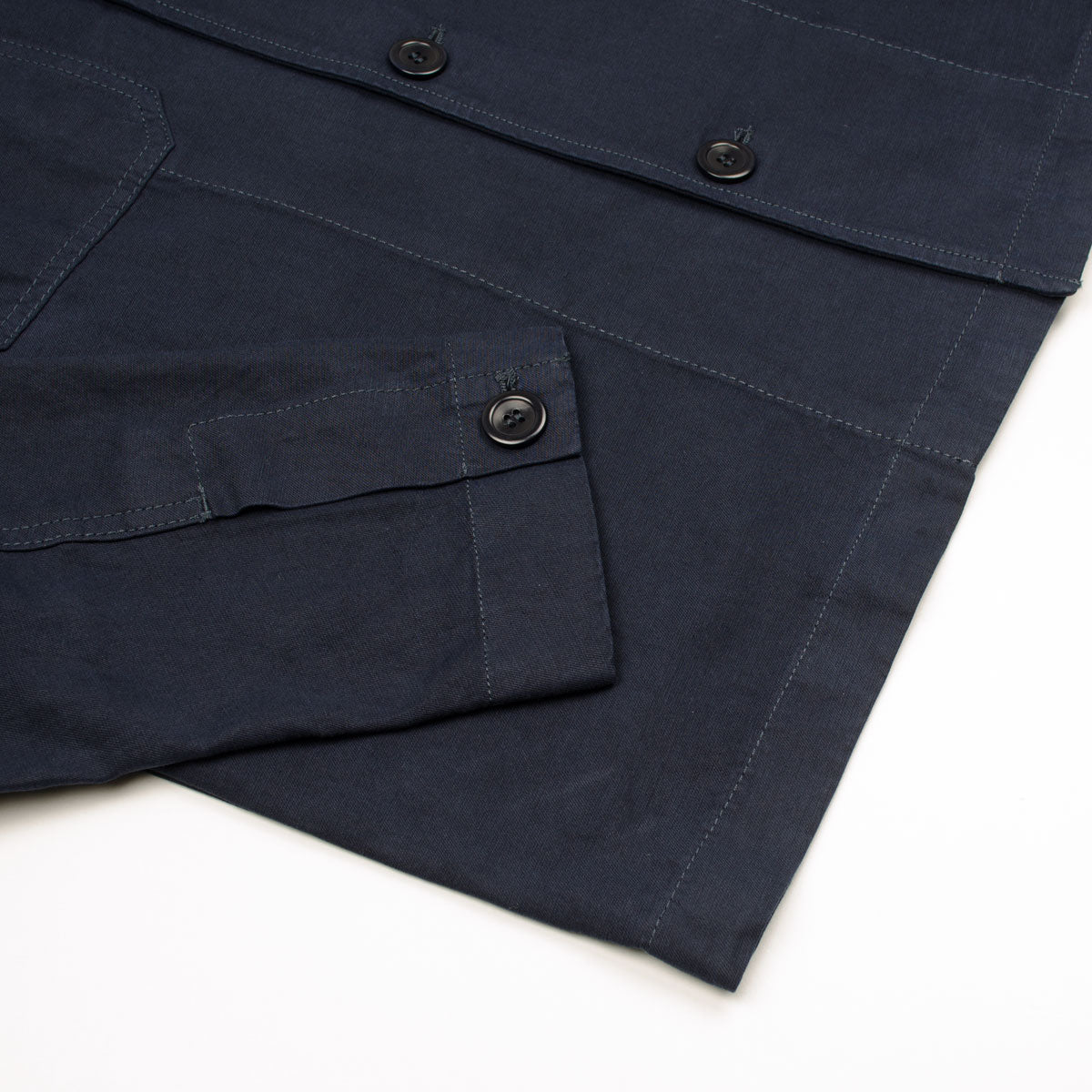 Norse Projects - Tyge Cotton Linen Overshirt - Dark Navy