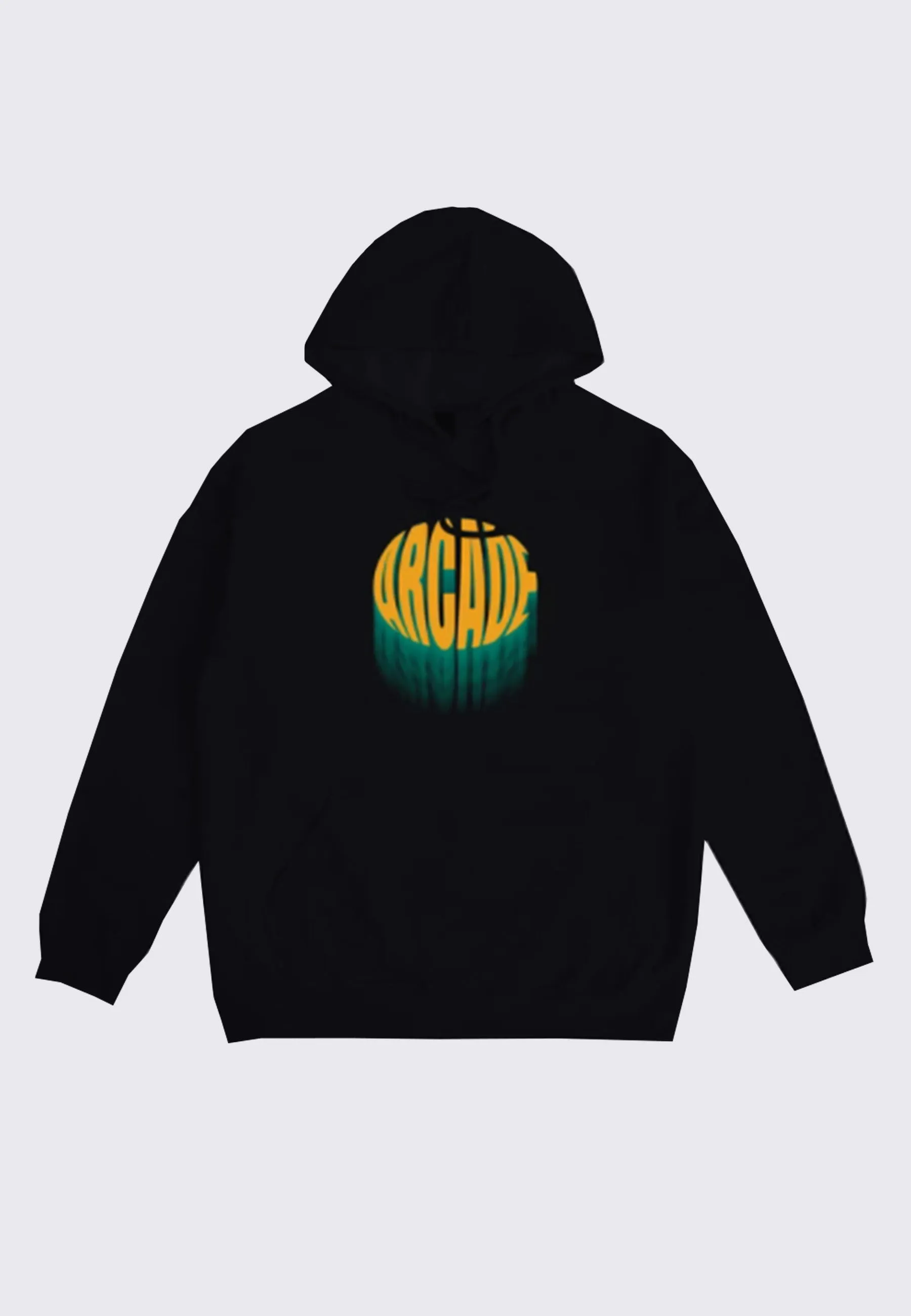 Outburst Hoodie - black/orange/teal