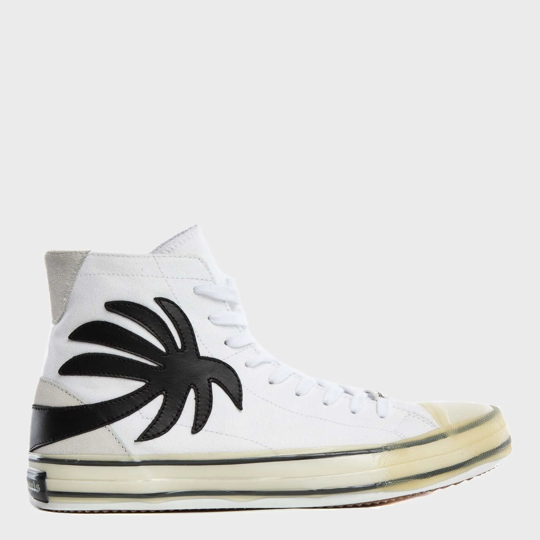 PALM ANGELS | PALM TREE HIGH TOP SNEAKERS