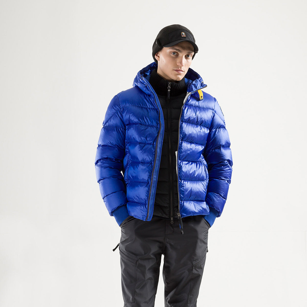 Parajumpers - Pharrell Quilted Puffer Jacket in Dazzling Blue