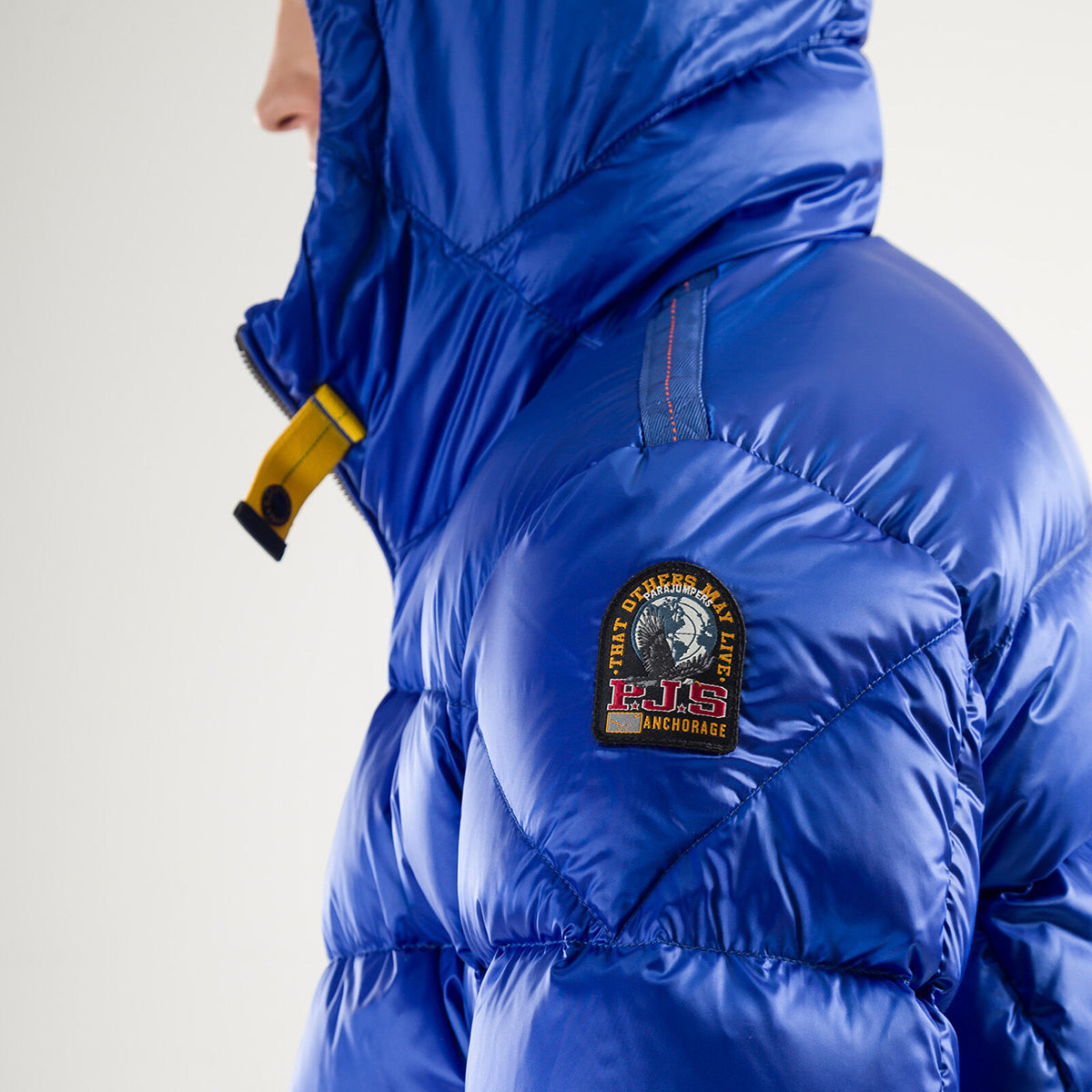 Parajumpers - Pharrell Quilted Puffer Jacket in Dazzling Blue