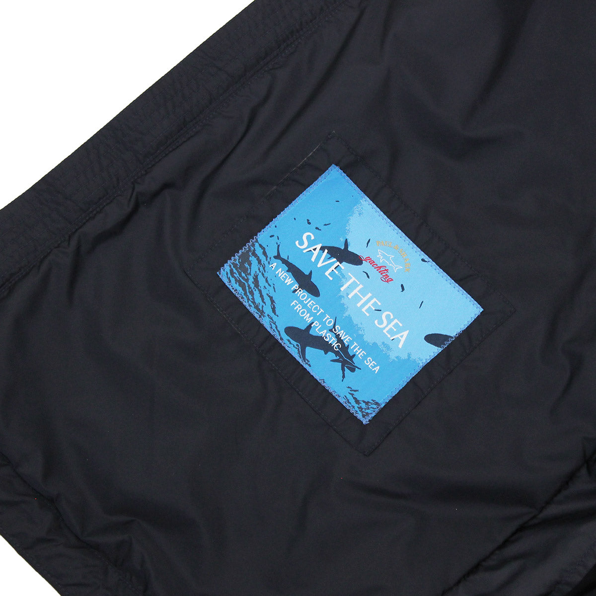 Paul & Shark - Save The Sea Windbreaker Jacket in Navy