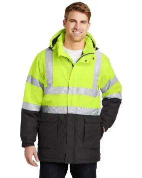 Port Authority J799S Men Ansi 107 Class 3 Safety Heavyweight Parka