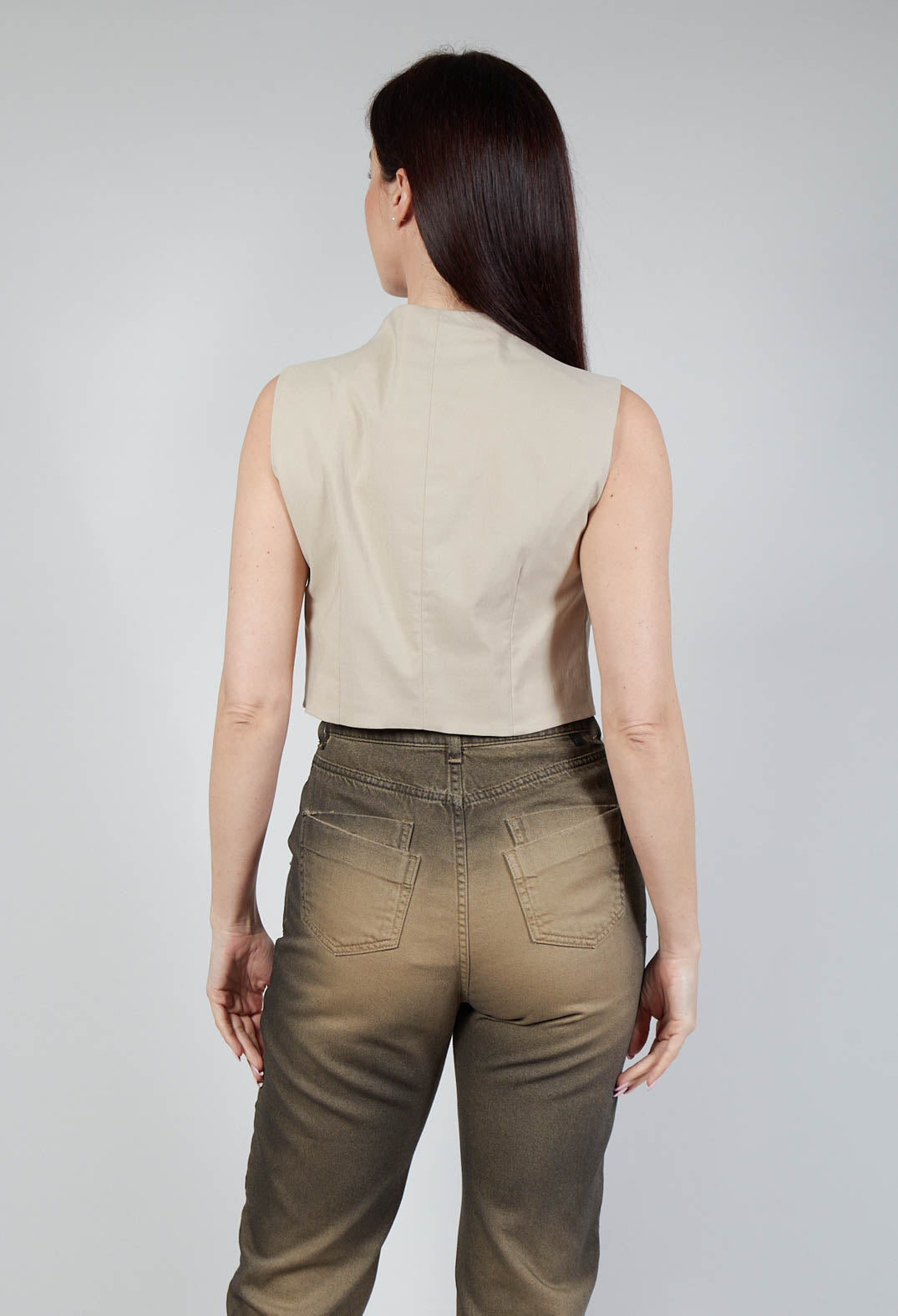 Pulp Fiction Waistcoat in Sabbia