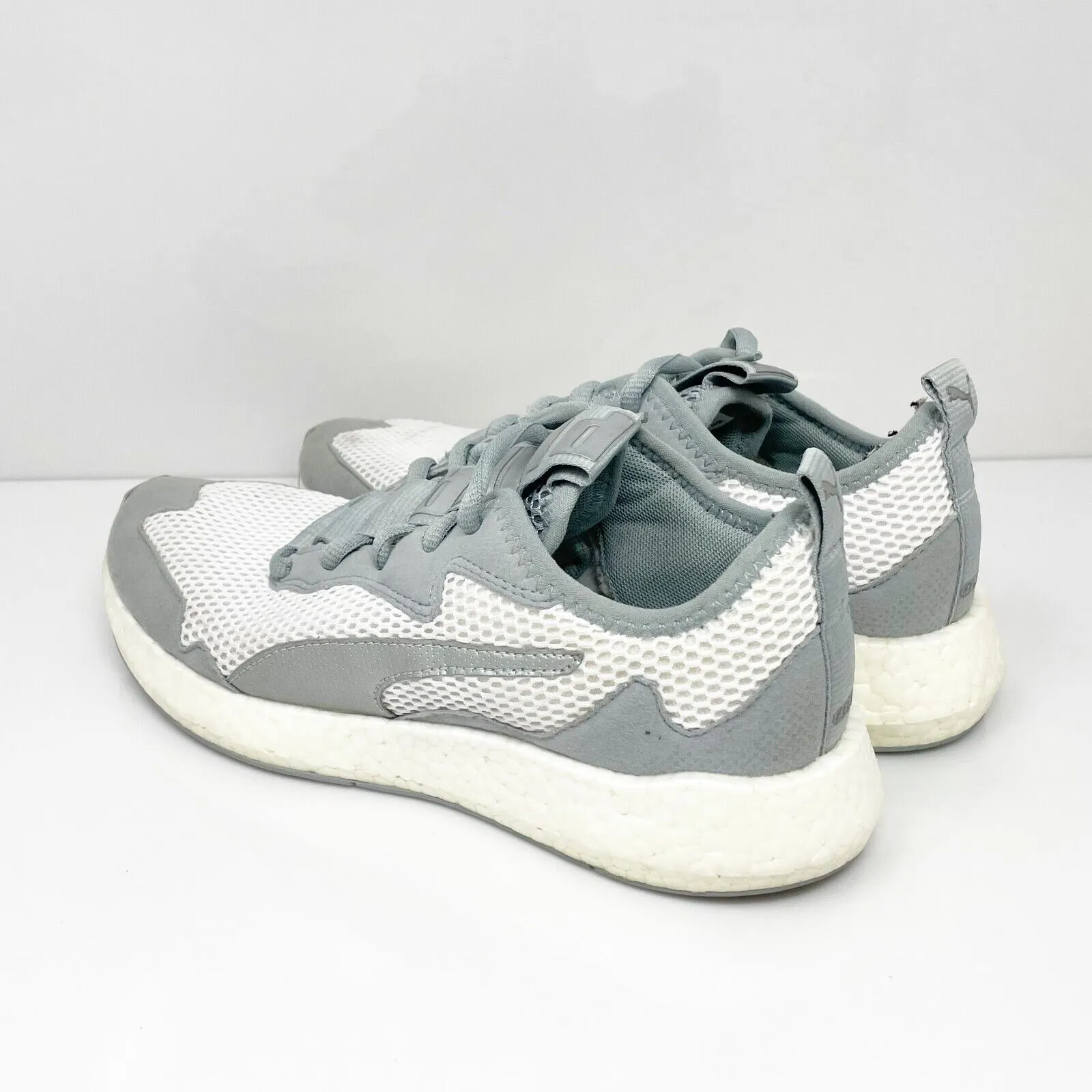 Puma Womens Nrgy Neko Skim 192624-02 Gray Running Shoes Sneakers Size 8