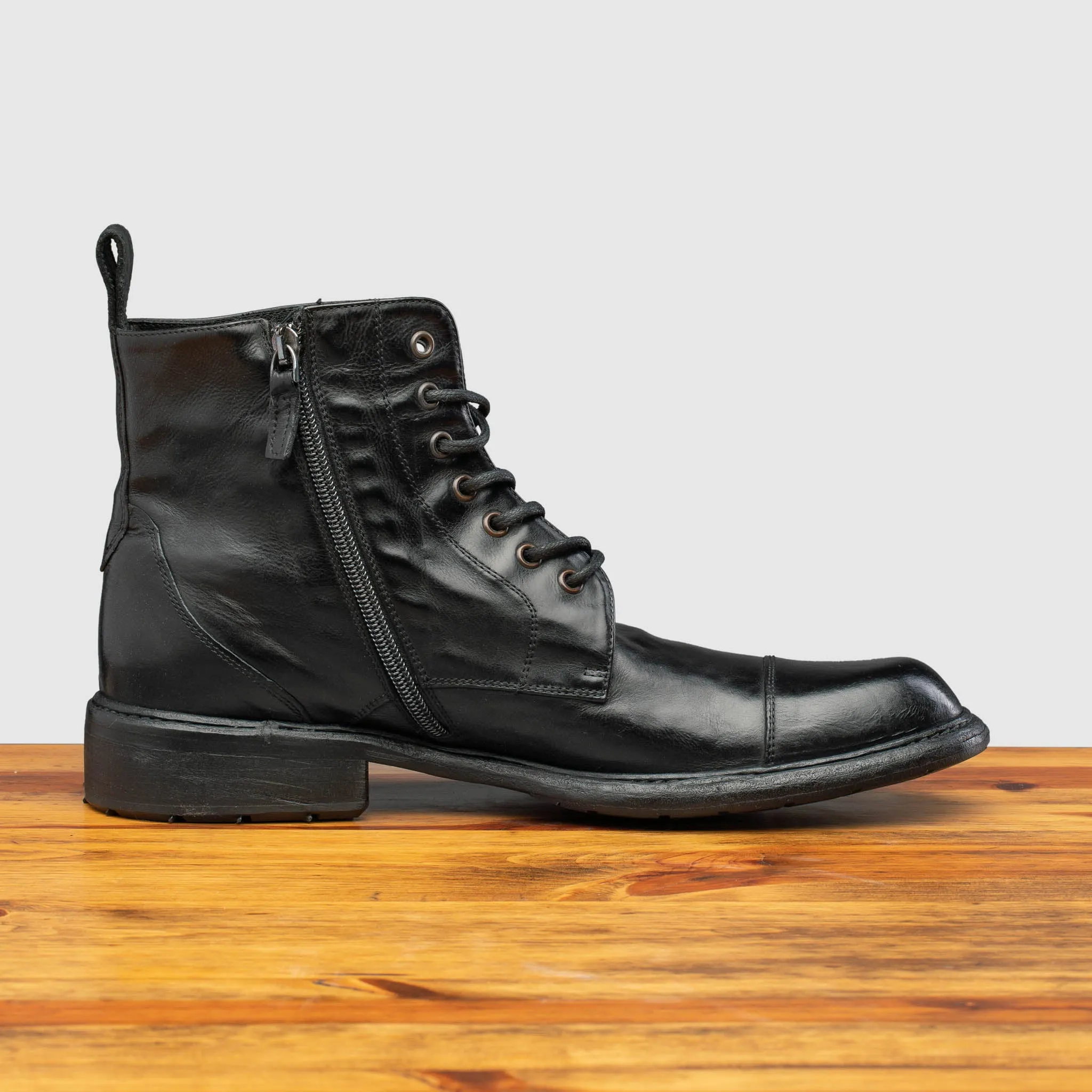 Q549 Calzoleria Toscana Dip-Dyed Combat Boot