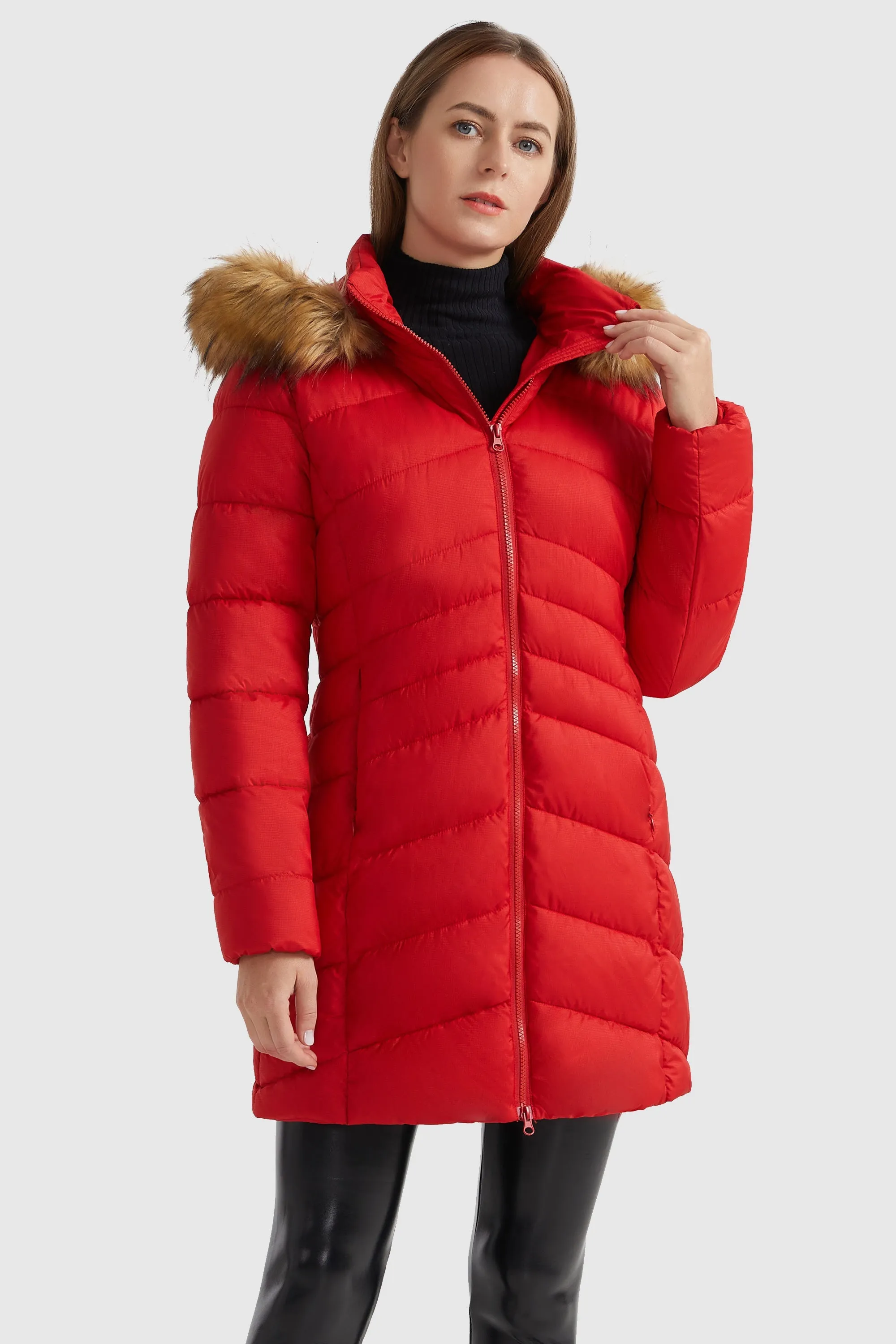 Quilted Hooded Winter Coat