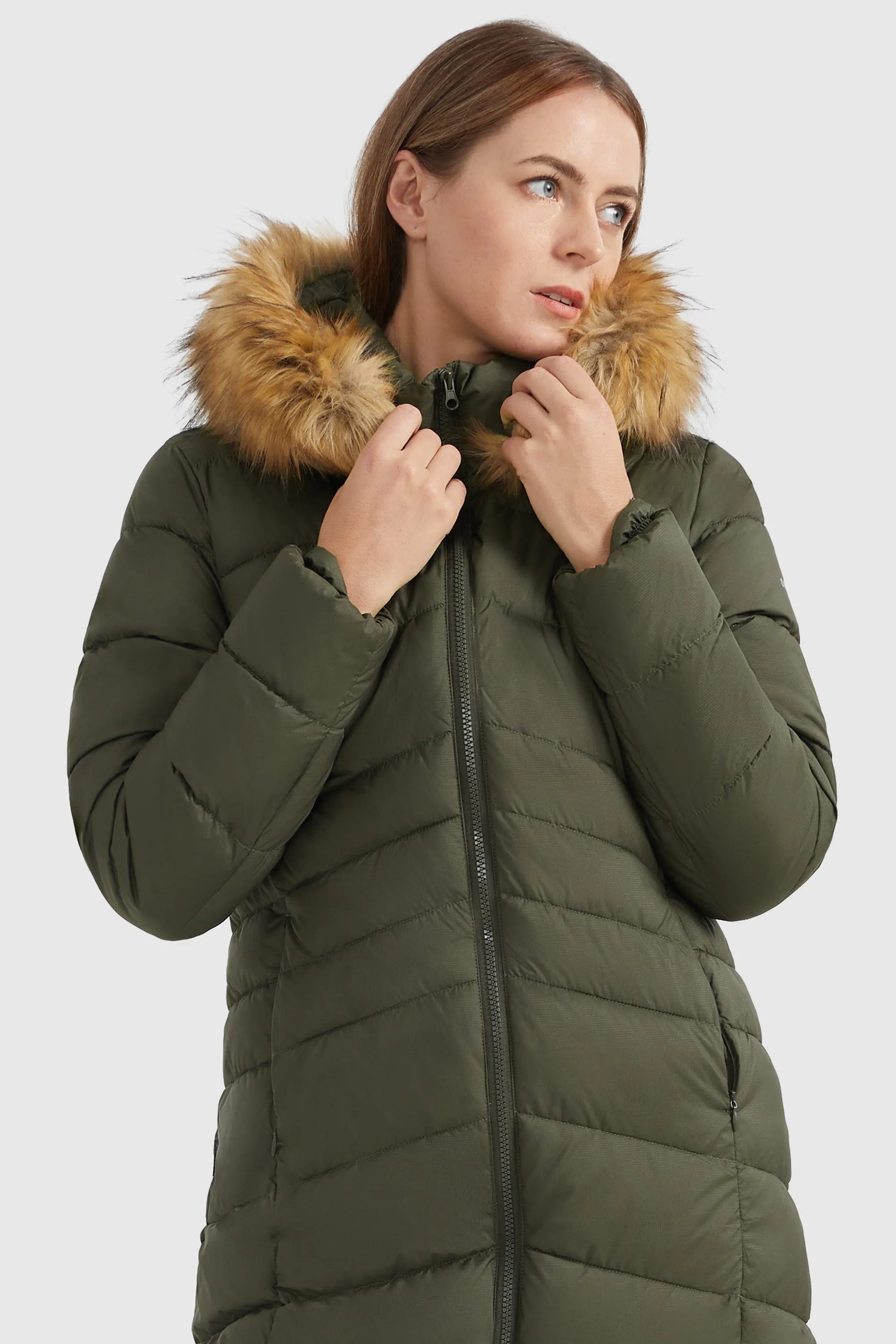 Quilted Hooded Winter Coat