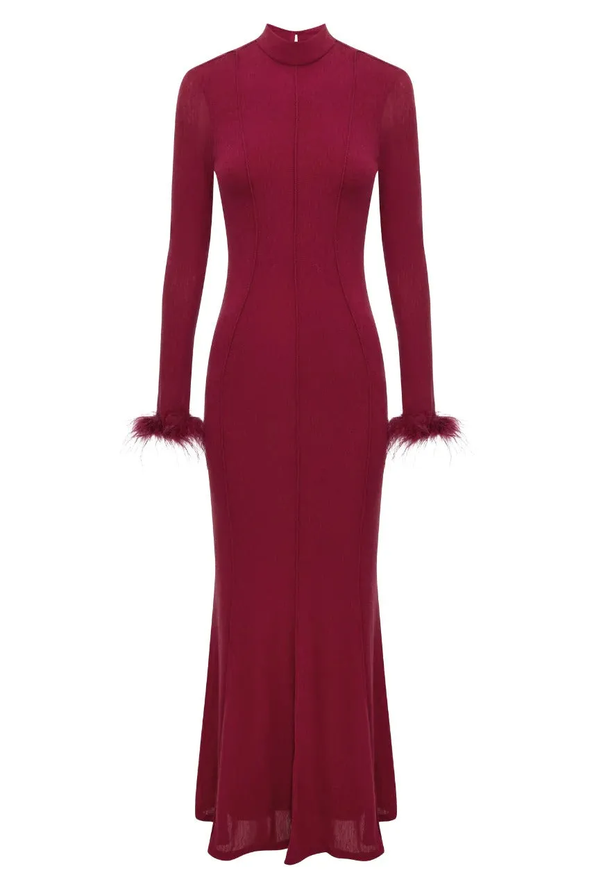 Ramon Maxi Dress - Ruby