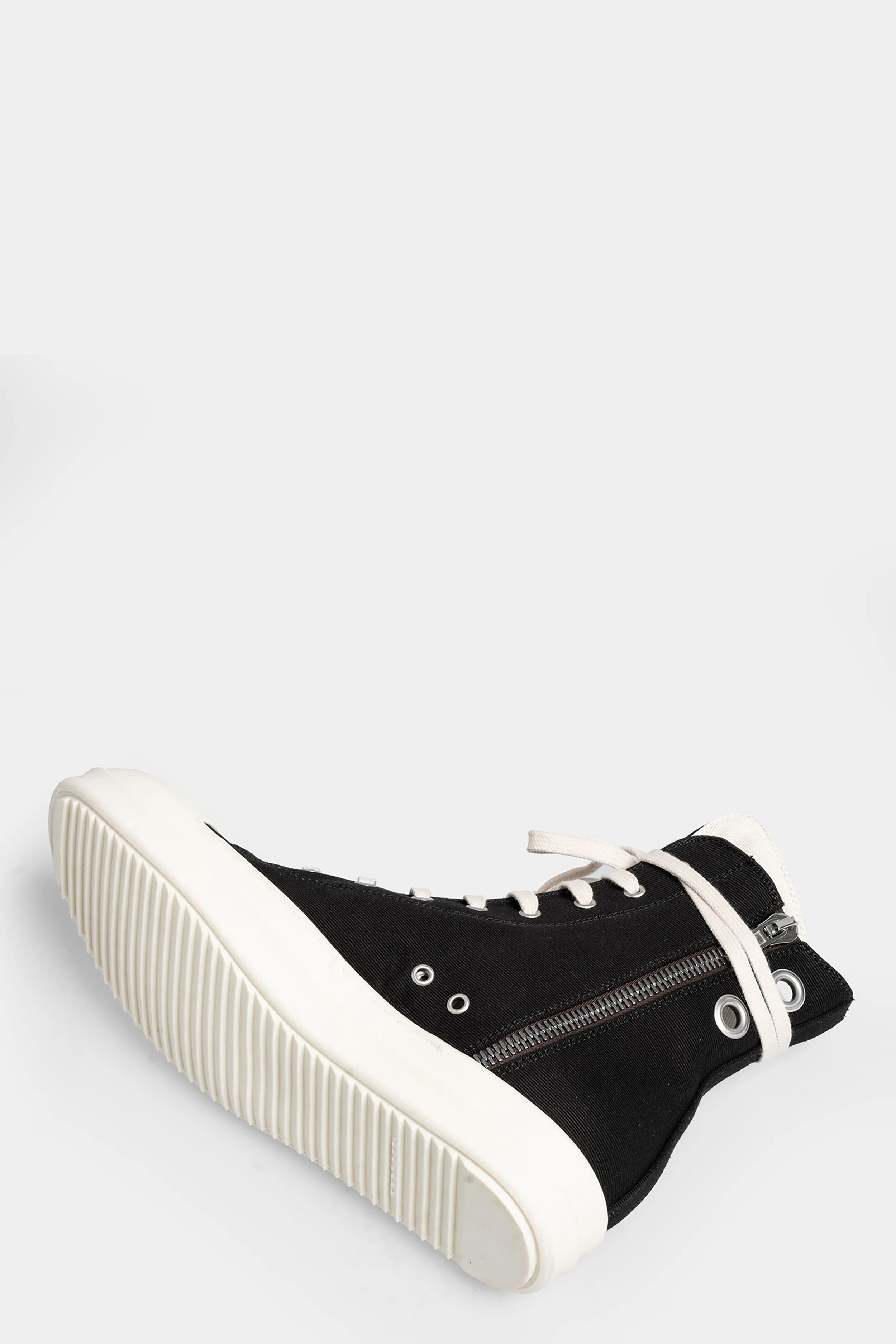 Ramones eyelet sneakers, Black/Milk