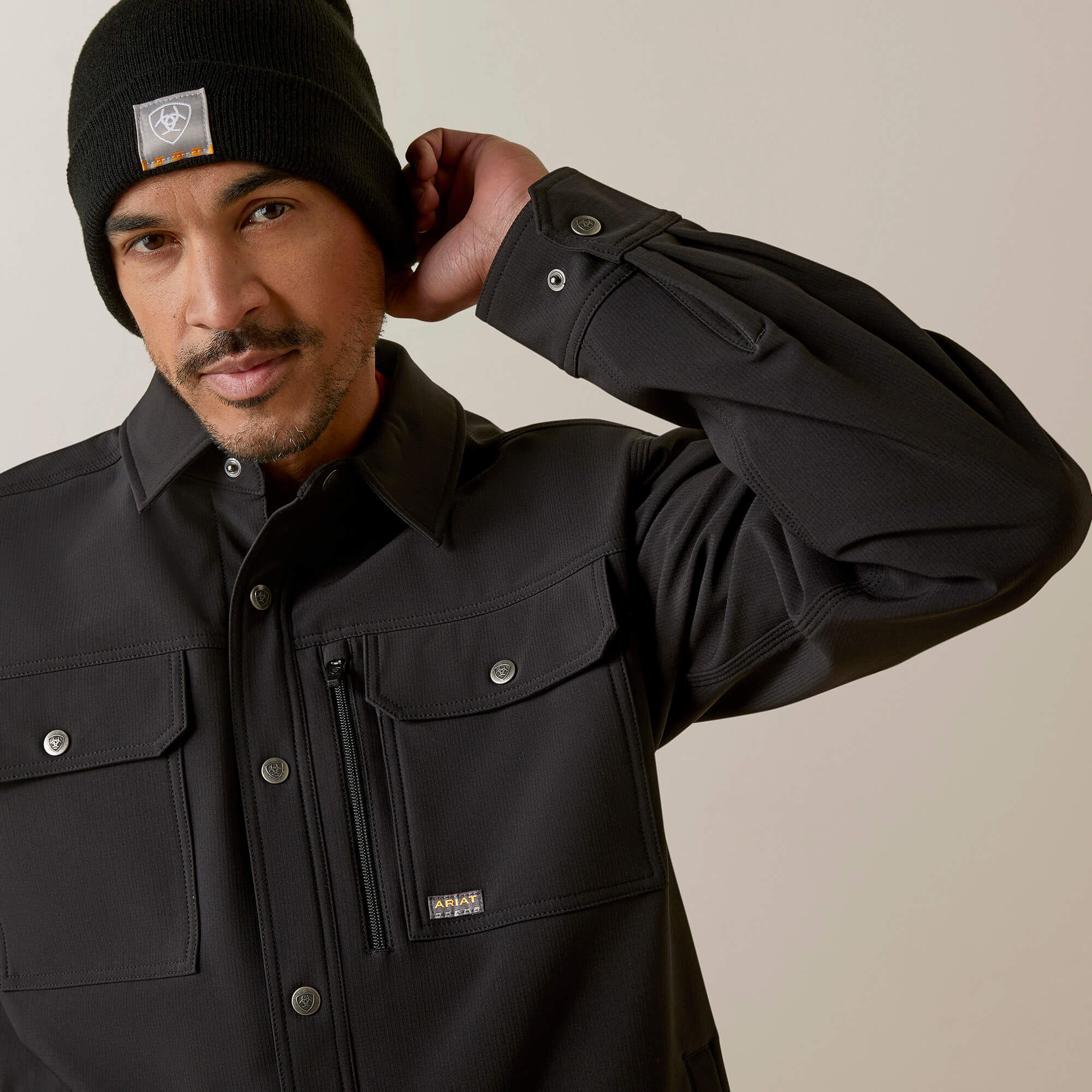 Rebar DuraStretch Utility Softshell Shirt Jacket