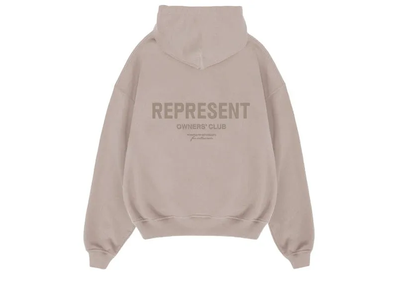 Represent Owners Club Hoodie Mushroom