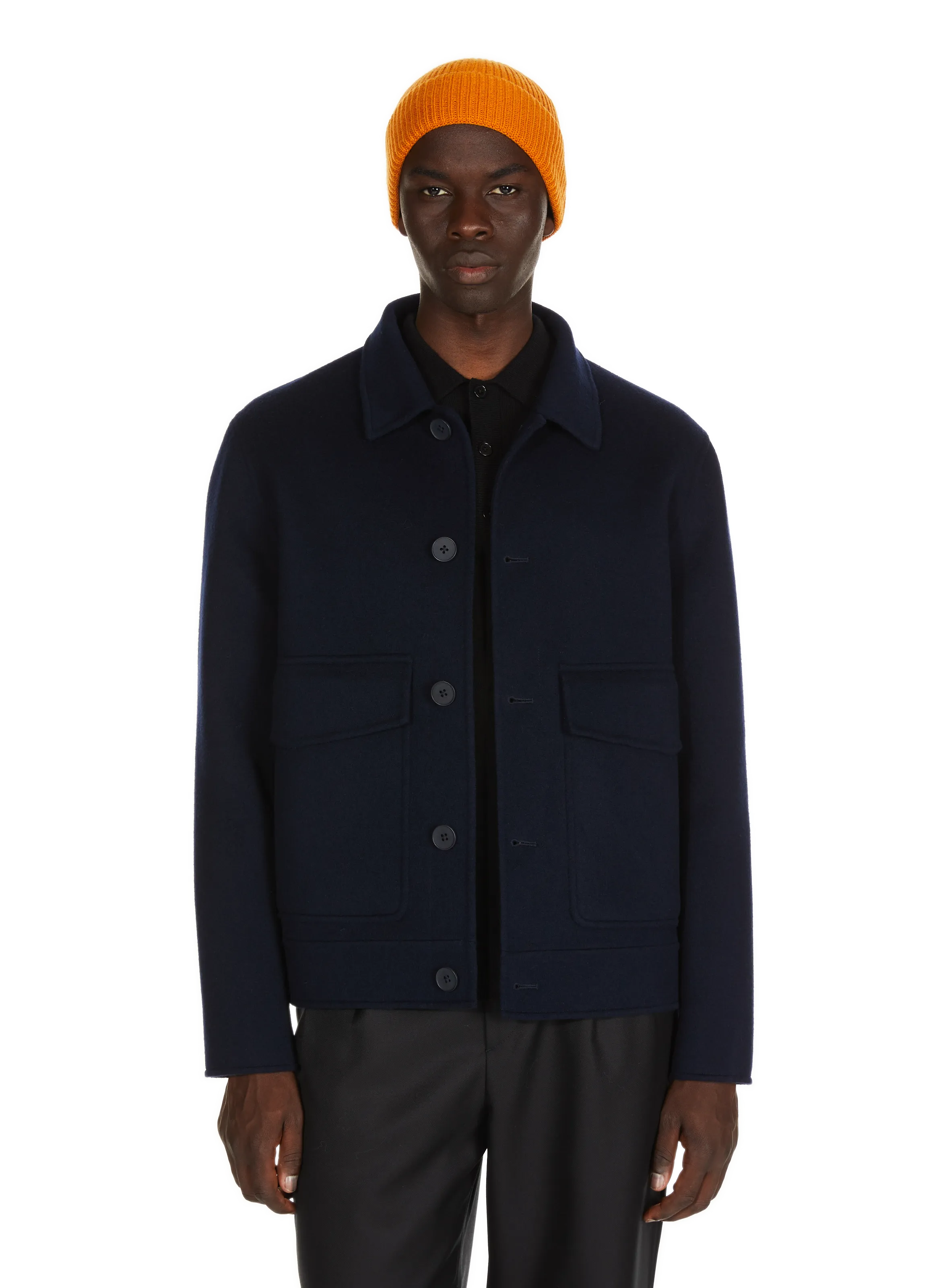 Saison 1865  Double-breasted blazer - Blue