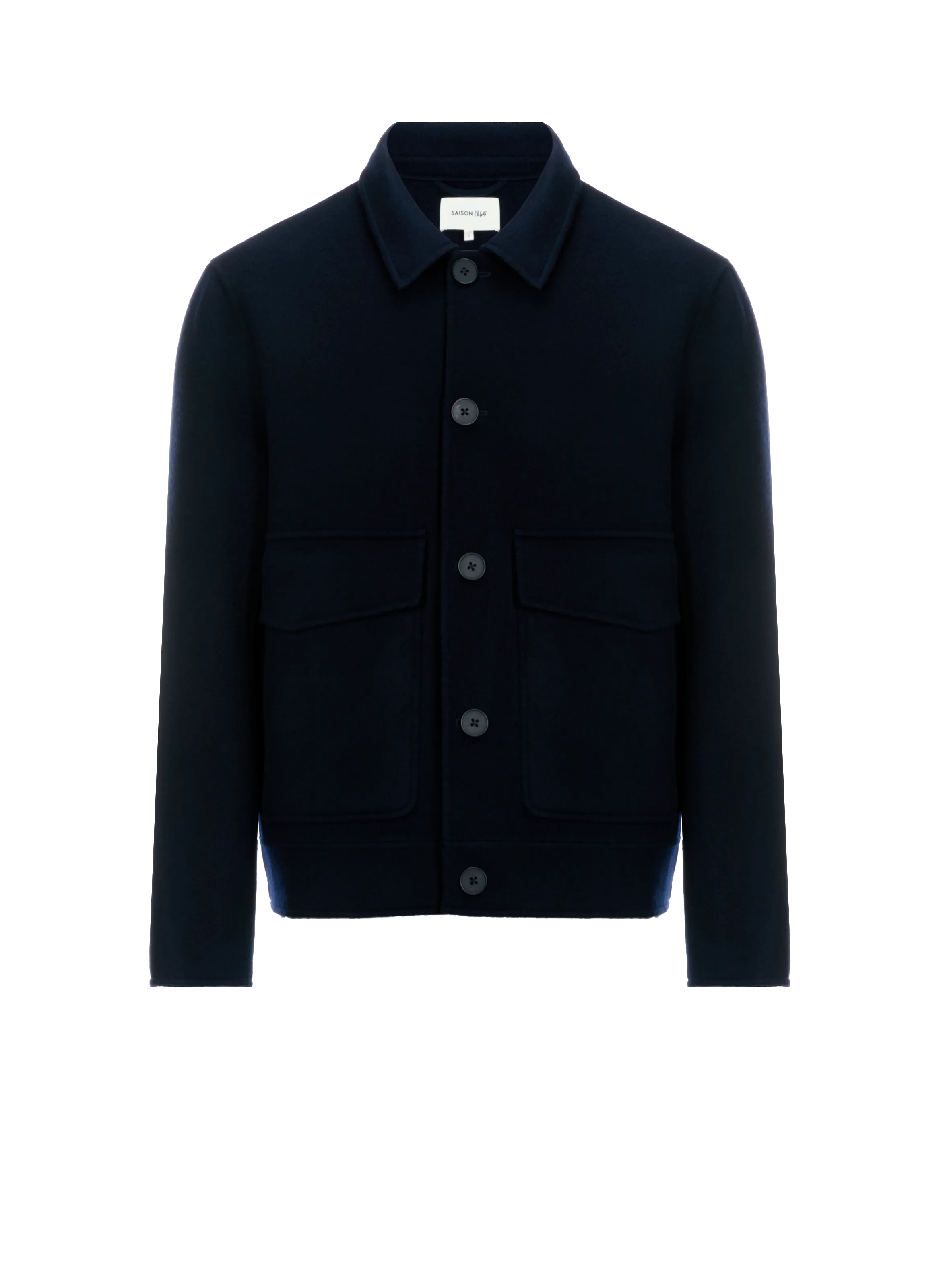 Saison 1865  Double-breasted blazer - Blue