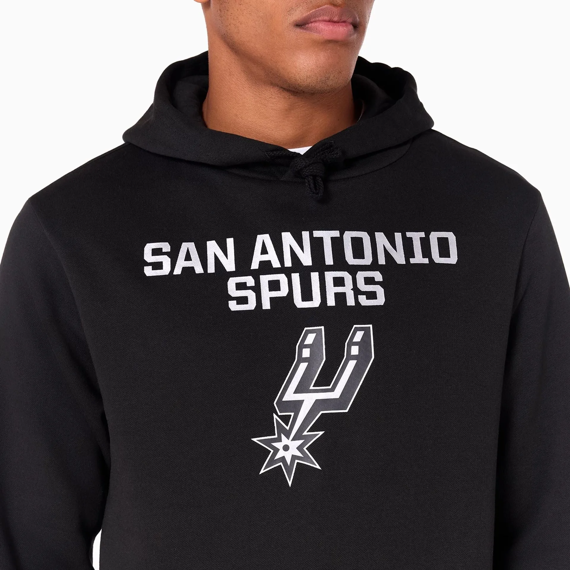 San Antonio Spurs NBA Black Pullover Hoodie