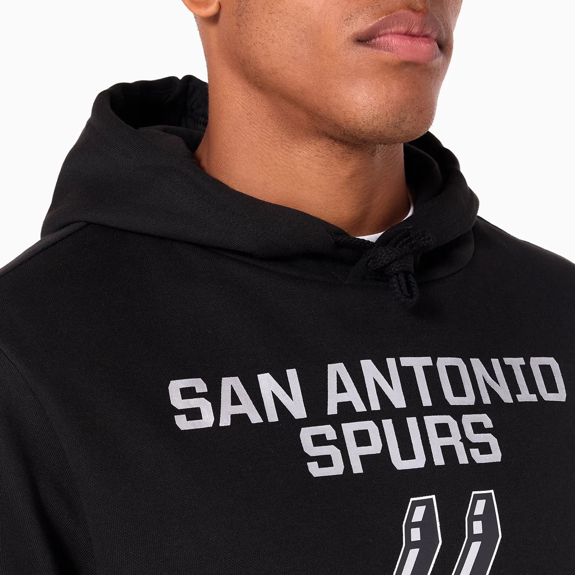 San Antonio Spurs NBA Black Pullover Hoodie