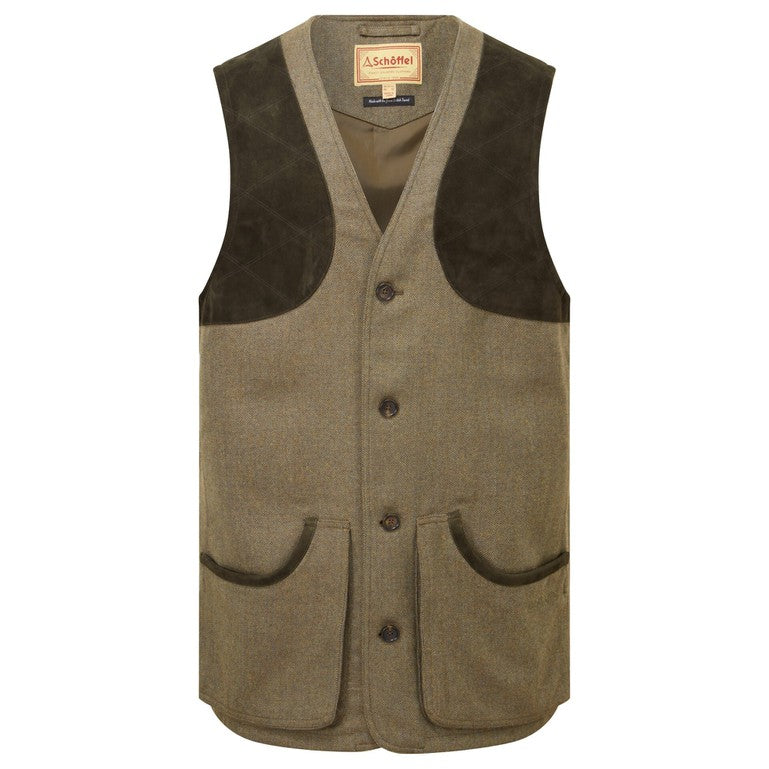 Schoffel Ptarmigan Tweed Waistcoat