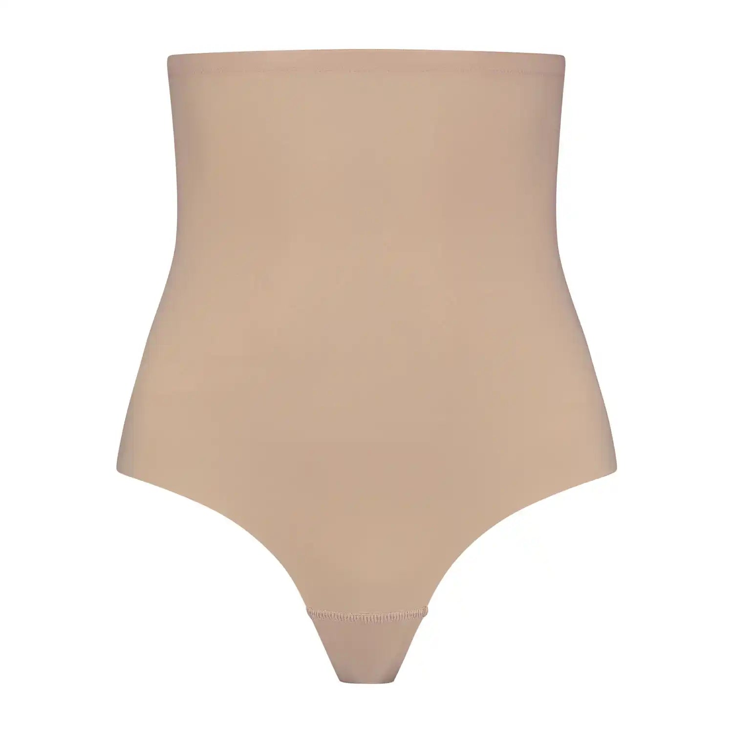 Sculpting High Waist Thong - Beige