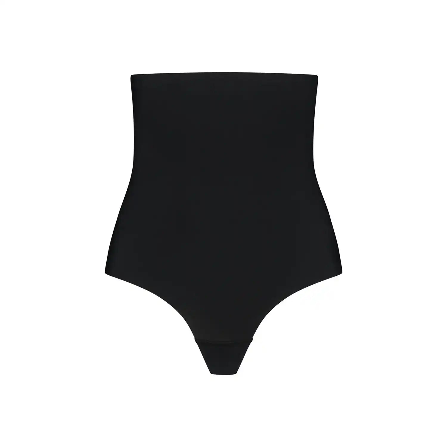 Sculpting High Waist Thong - Black