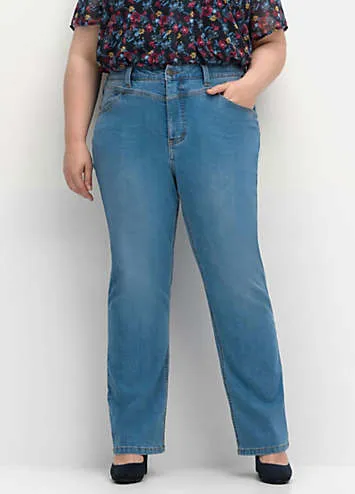 Shapewear Straight Leg Jeans by Sheego | Look Again